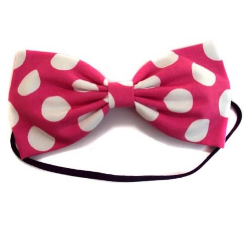 NEW Minimouse Pink Bow for Hair